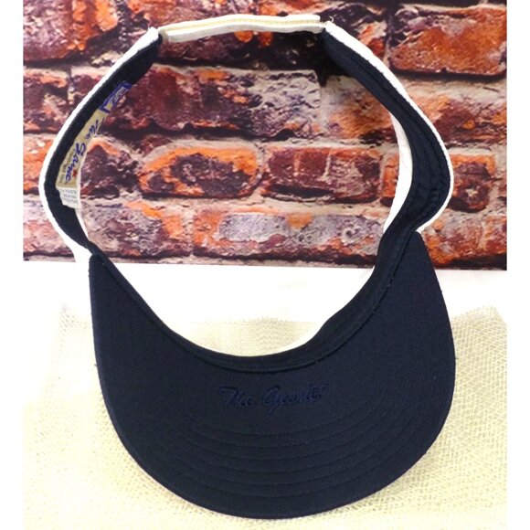 Wingate Embroidered White Sports Visor Hat The Game Adjustable Fit - Picture 7 of 8